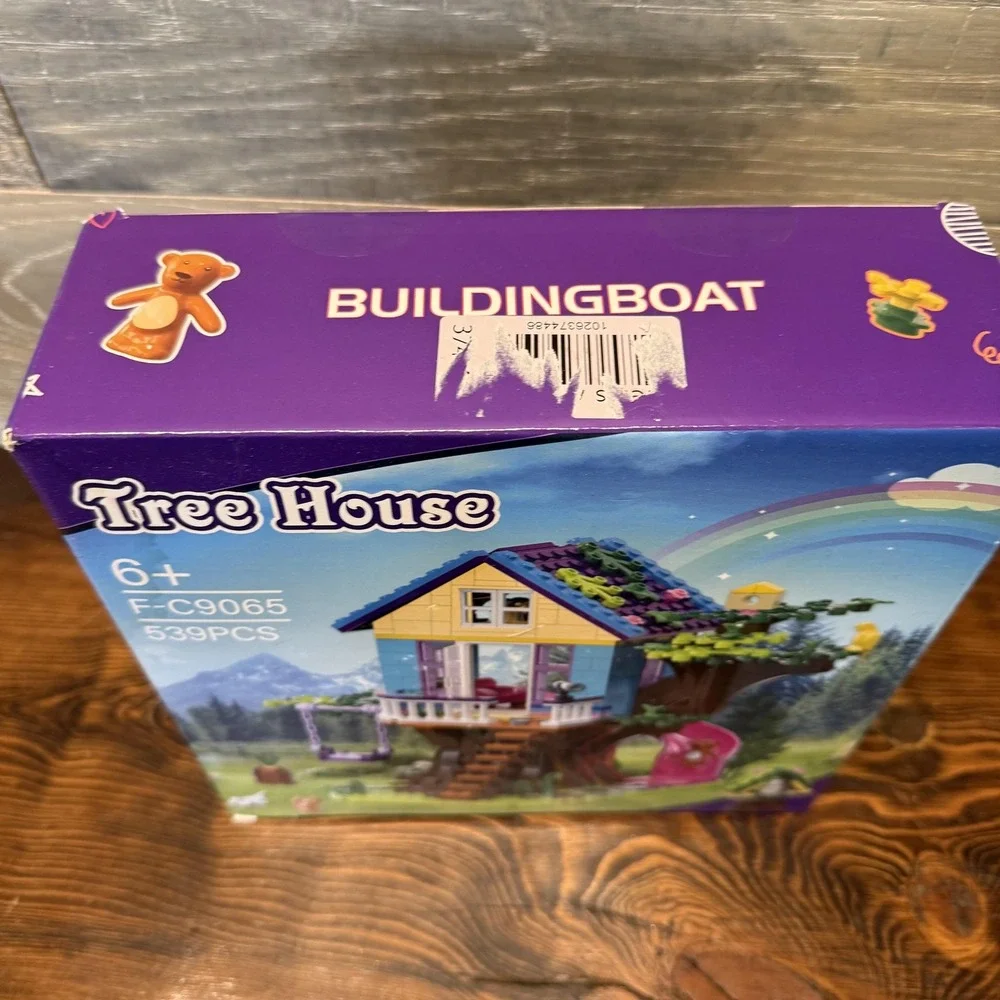 BUILDINGBOAT Tree House‎ Building Block Set 539PCS F-C9065 Ages 6+ Toy Bricks